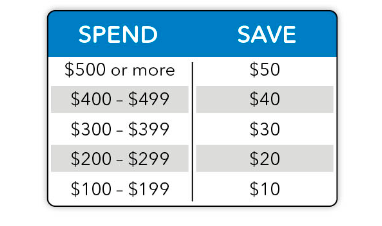 Spend and Save