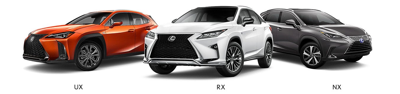 Lexus model lineup